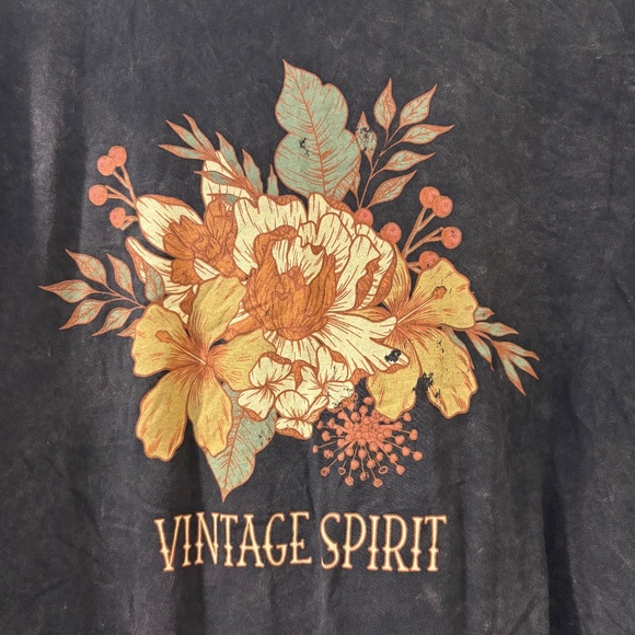 Vintage Canvas Vintage Spirit Floral Graphic Tee - Picture 4 of 7